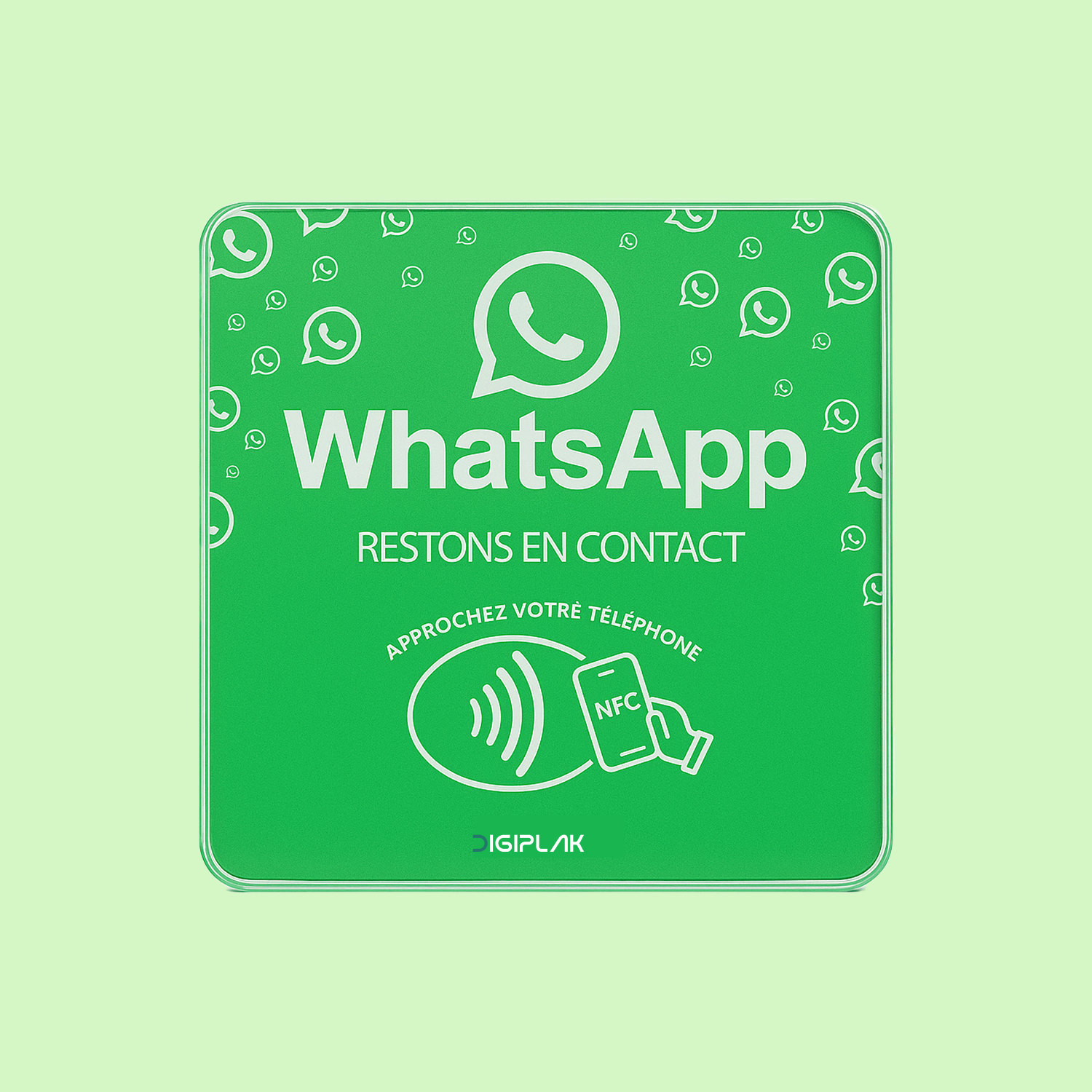Plaque Whatsapp