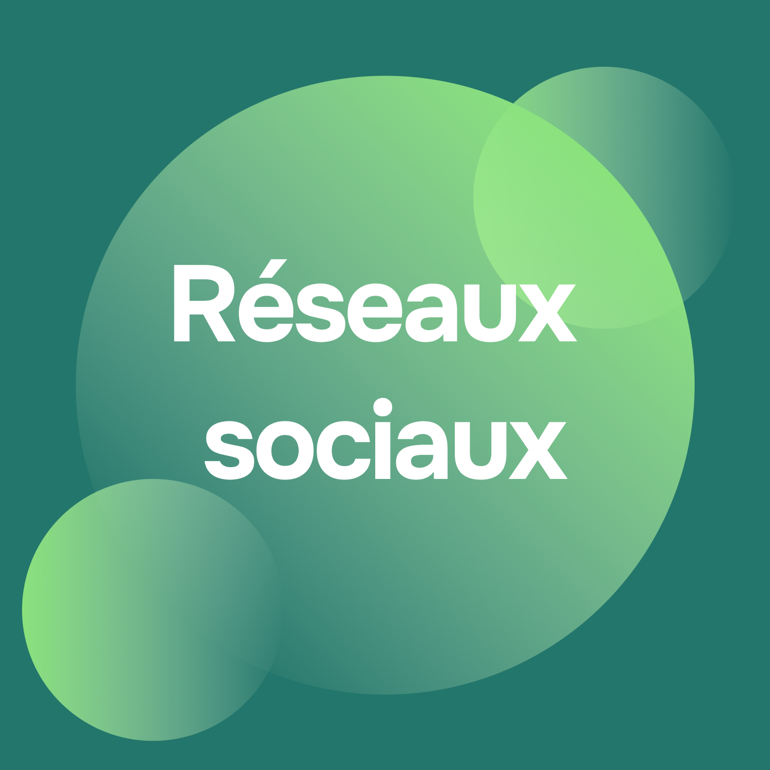 Réseaux sociaux