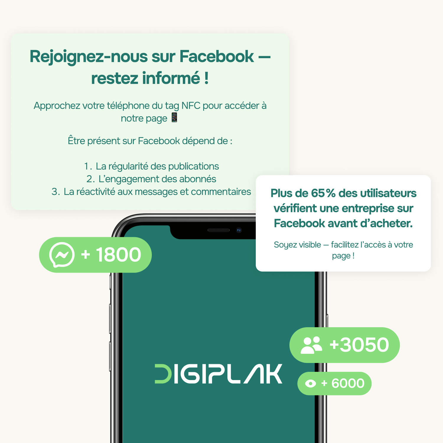 Plaque Facebook