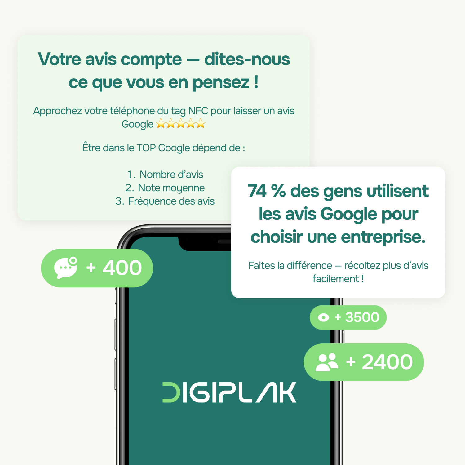 Plaque Google