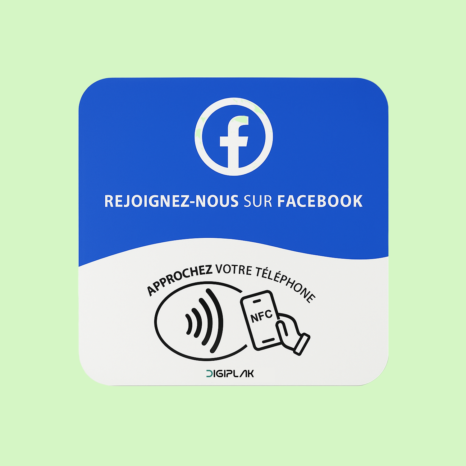 Plaque Facebook